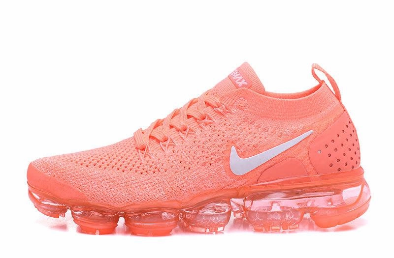 Quick Slip Soft Zone Air VaporMax Flyknit 2.0 Orange 942843-800