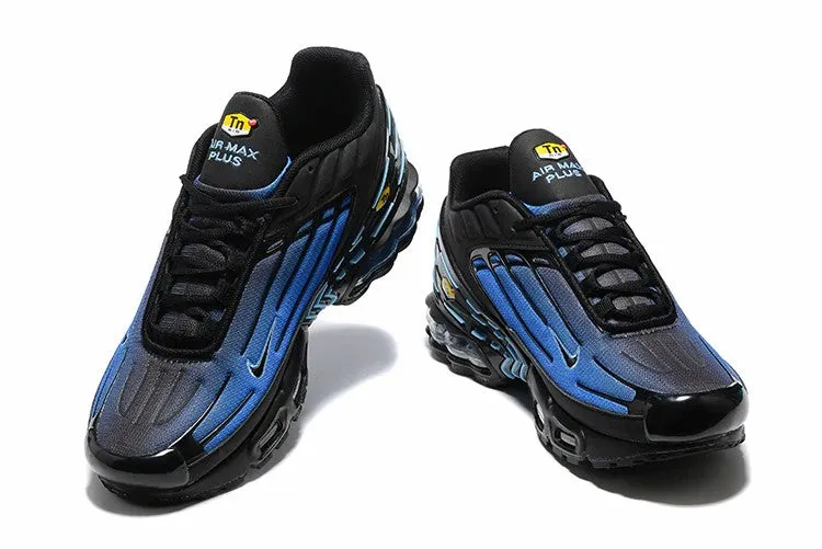 Single color Suitable for all running distances Air Max Plus 3 Black Blue Gradient DZ4508-001
