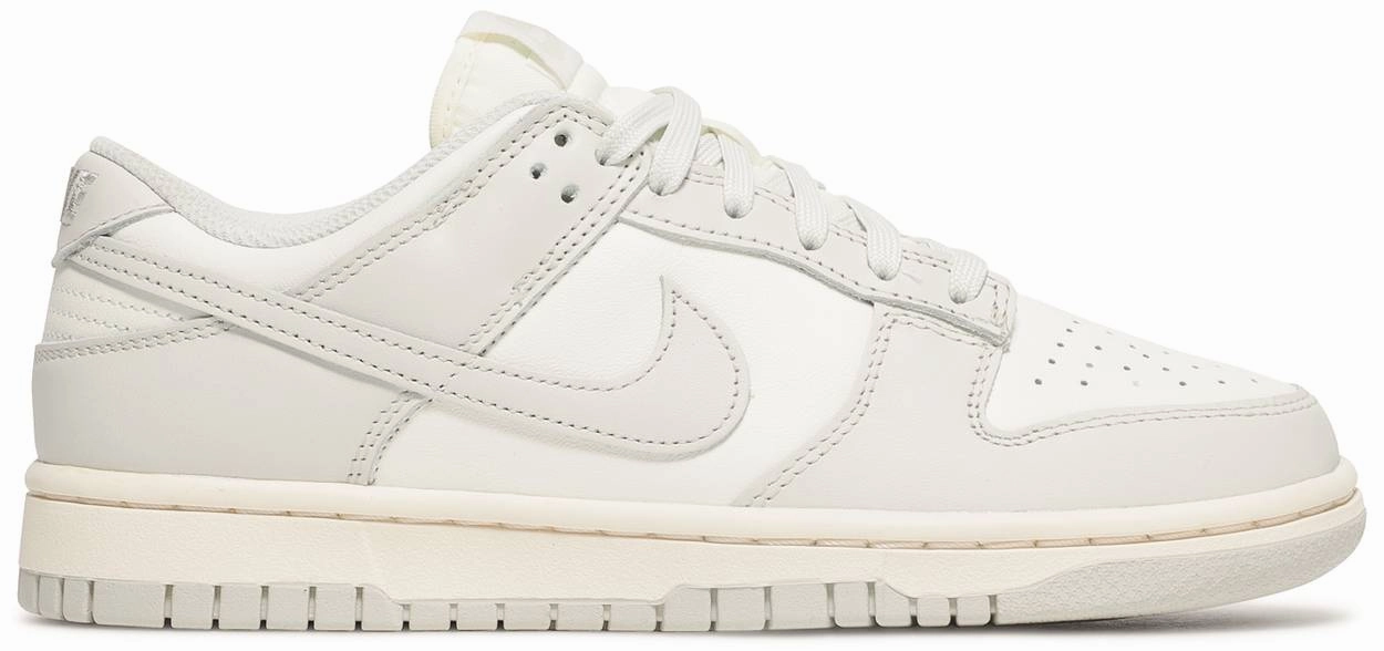Ventilated Mesh Ankle Collarbrace Nike Dunk Low Sail Light Bone W