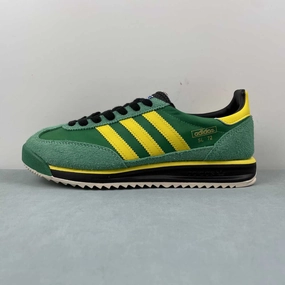 Adidas SL 72 RS Green Yellow Core Black IG2133 hikers' shoes smooth - surface - slipperiness shoes