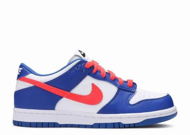 Ventilation Channel System Rocker Sole Technology Nike Dunk Low Crimson (GS)