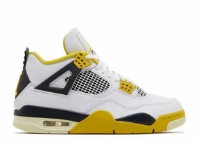 City Shift Track Support Air Jordan 4 Retro Vivid Sulfur (W)