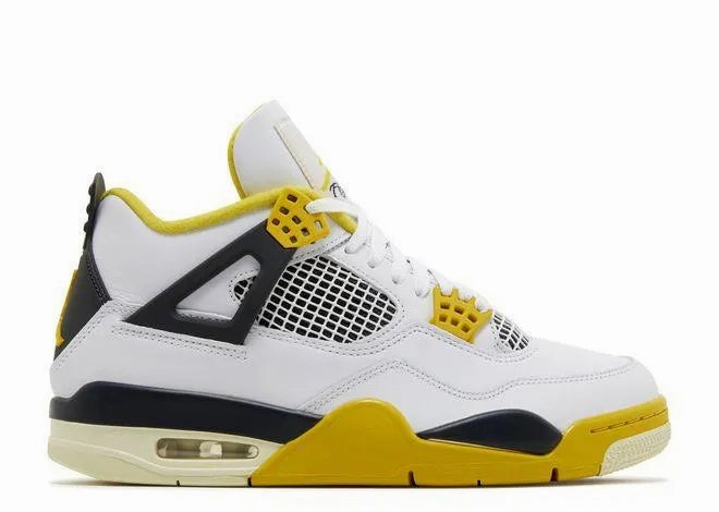 City Shift Track Support Air Jordan 4 Retro Vivid Sulfur (W)