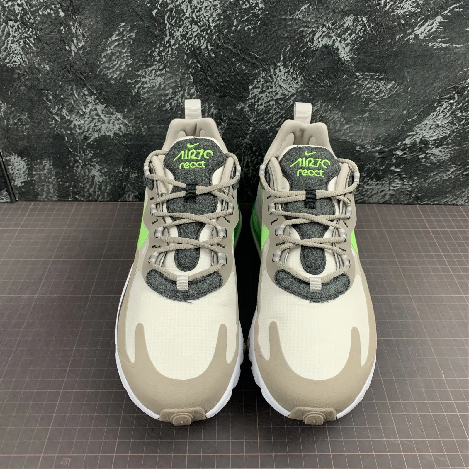 paisley - design shoes stability shoes Air Max 270 React Moon Particle Electro Green CQ4598-231