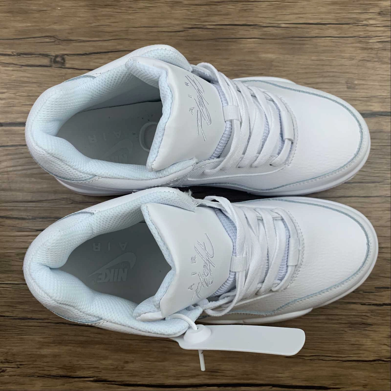 Air Flight Legacy White BQ4212-101 Lace Up Closure System AdjustableStrap