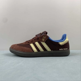Chic Outfit Neutral Gear Wales Bonner x Adidas Samba Nylon Fox Brown Sandy Beige Lucky Blue IE0579