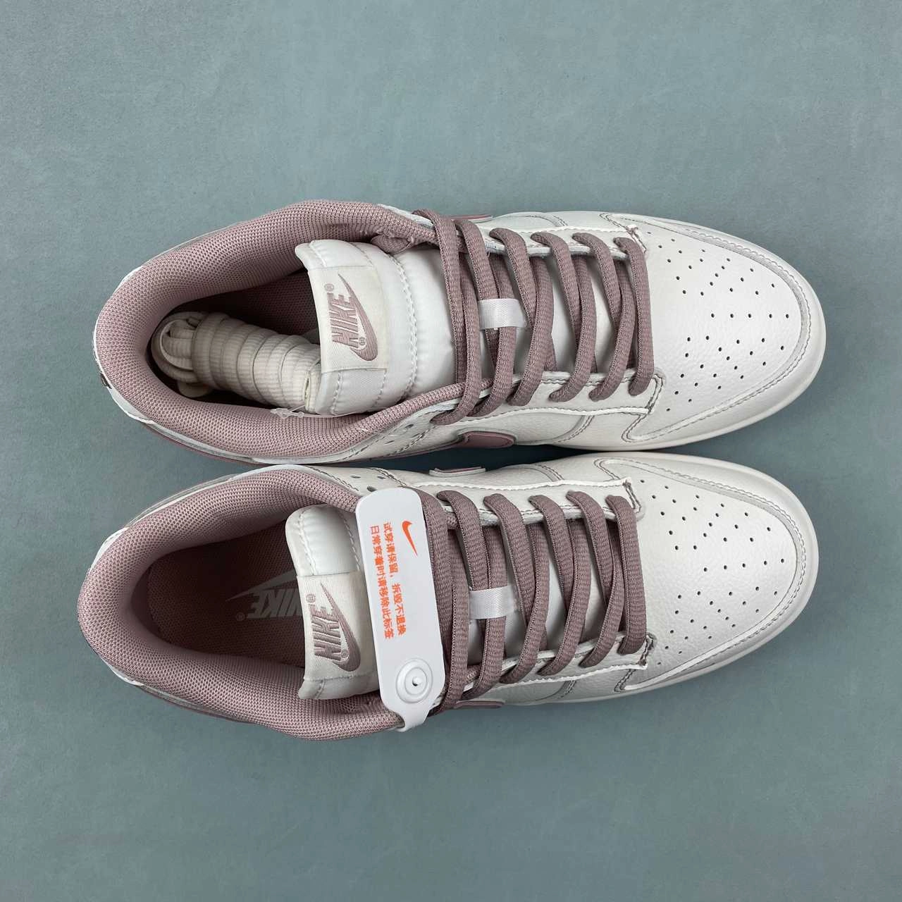 Supreme x SB Dunk Low Off White Pink DY1503-006 perforated