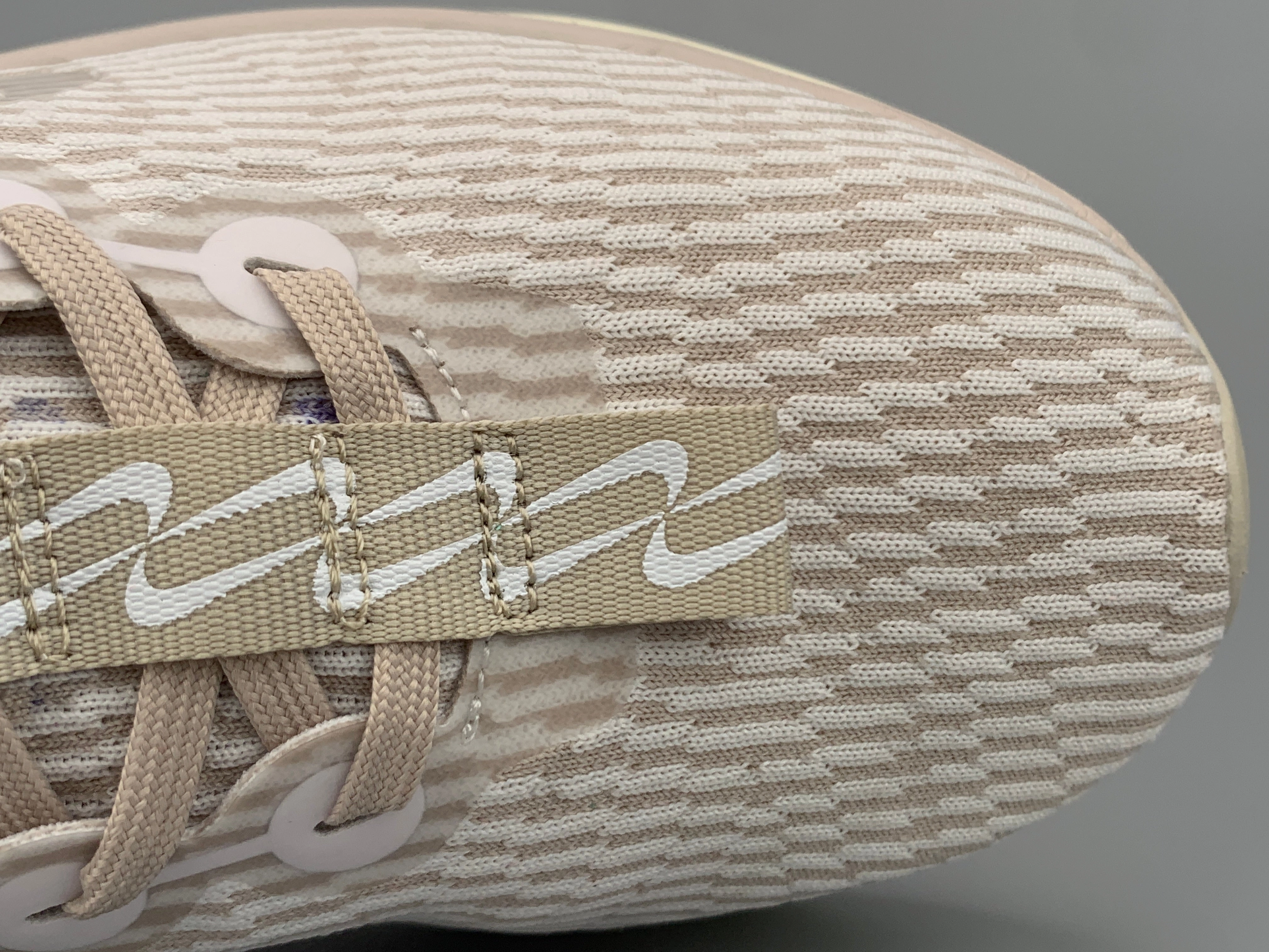 cushioned foam shoes StrapClosure Nike Motiva Light Orewood Brown Sail White Bright Crimson DV1237-100