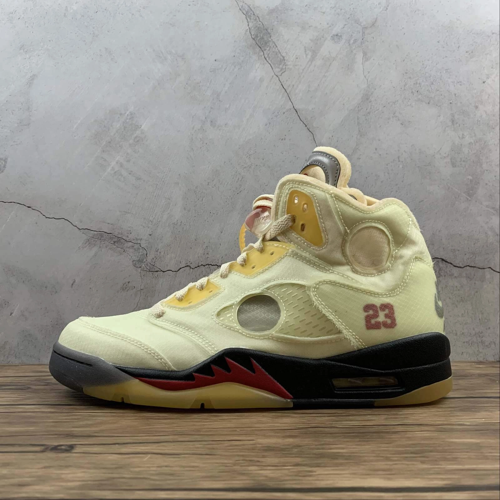 Air Jordan 5 Retro SP White Fire Red-Musun DH8565-100 Rebound Technology