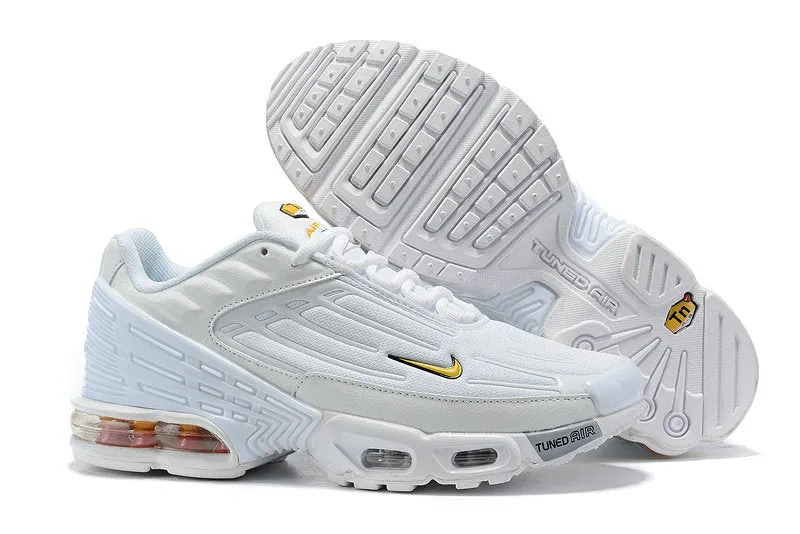 Easy   To   Clean confidence building Air Max Plus 3 White Gold NI71022