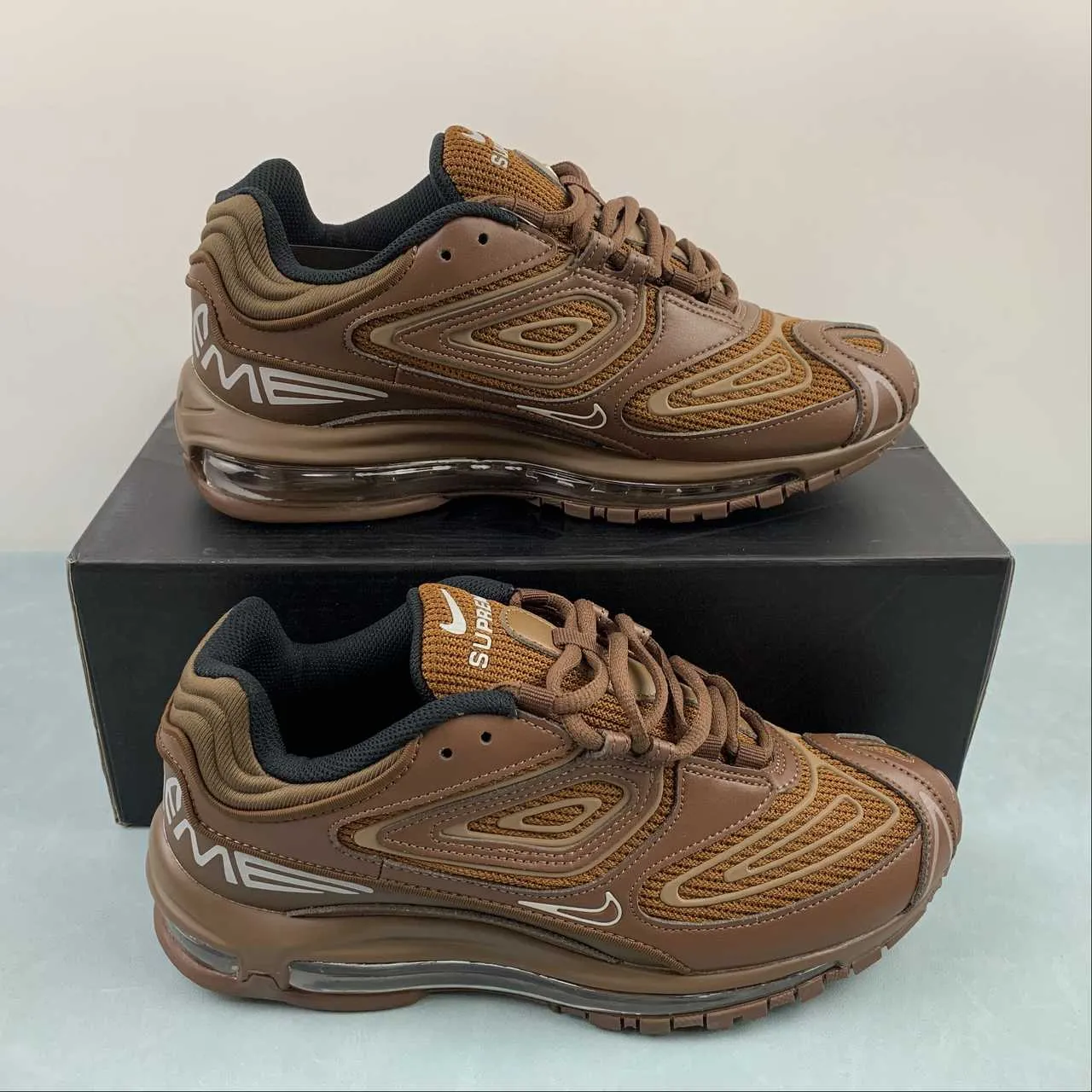 removable - insole - feature shoes jogger Air Max 98 TL Supreme Brown DR1033-200