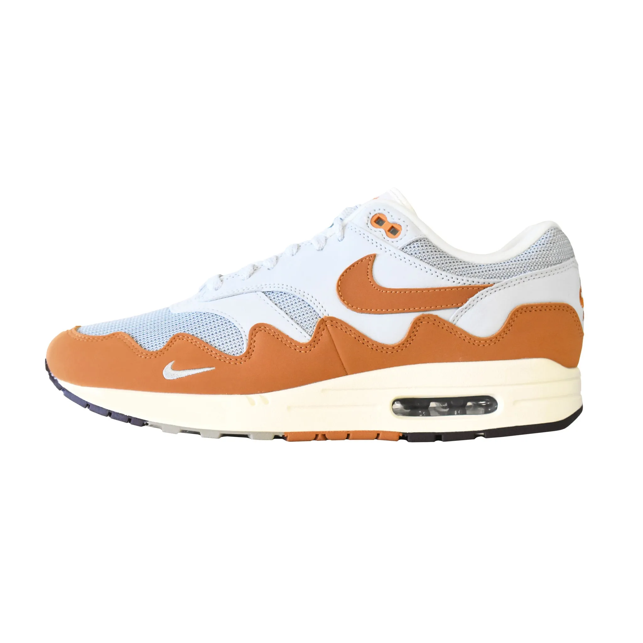 Nike Air Max 1 x Patta - Waves Monarch (With Bracelet/ Special Box) Comfortable foot wrap suede running wear
