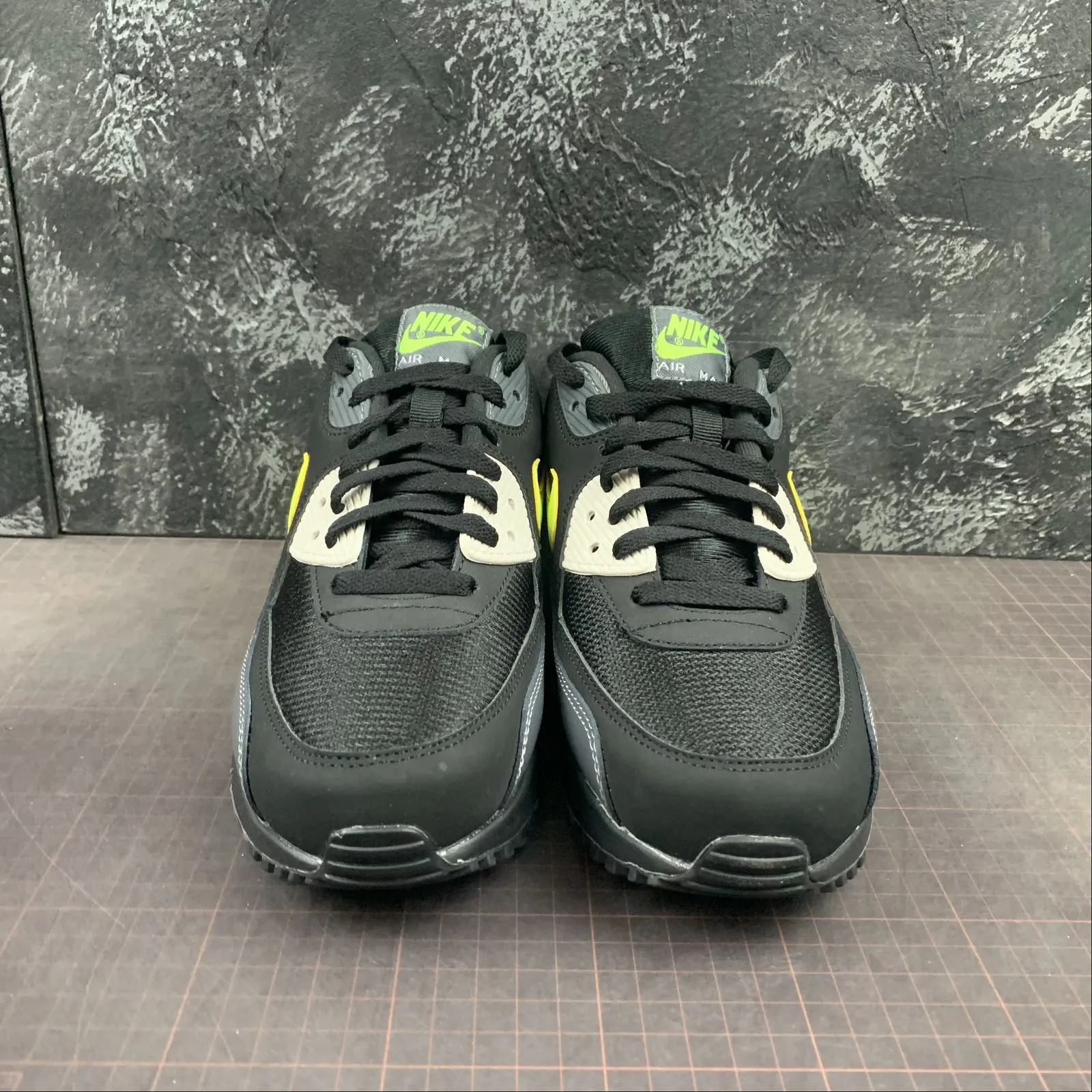 Air Max 90 Essential Volt Black Dark Grey AJ1285-015 FlexibleSole