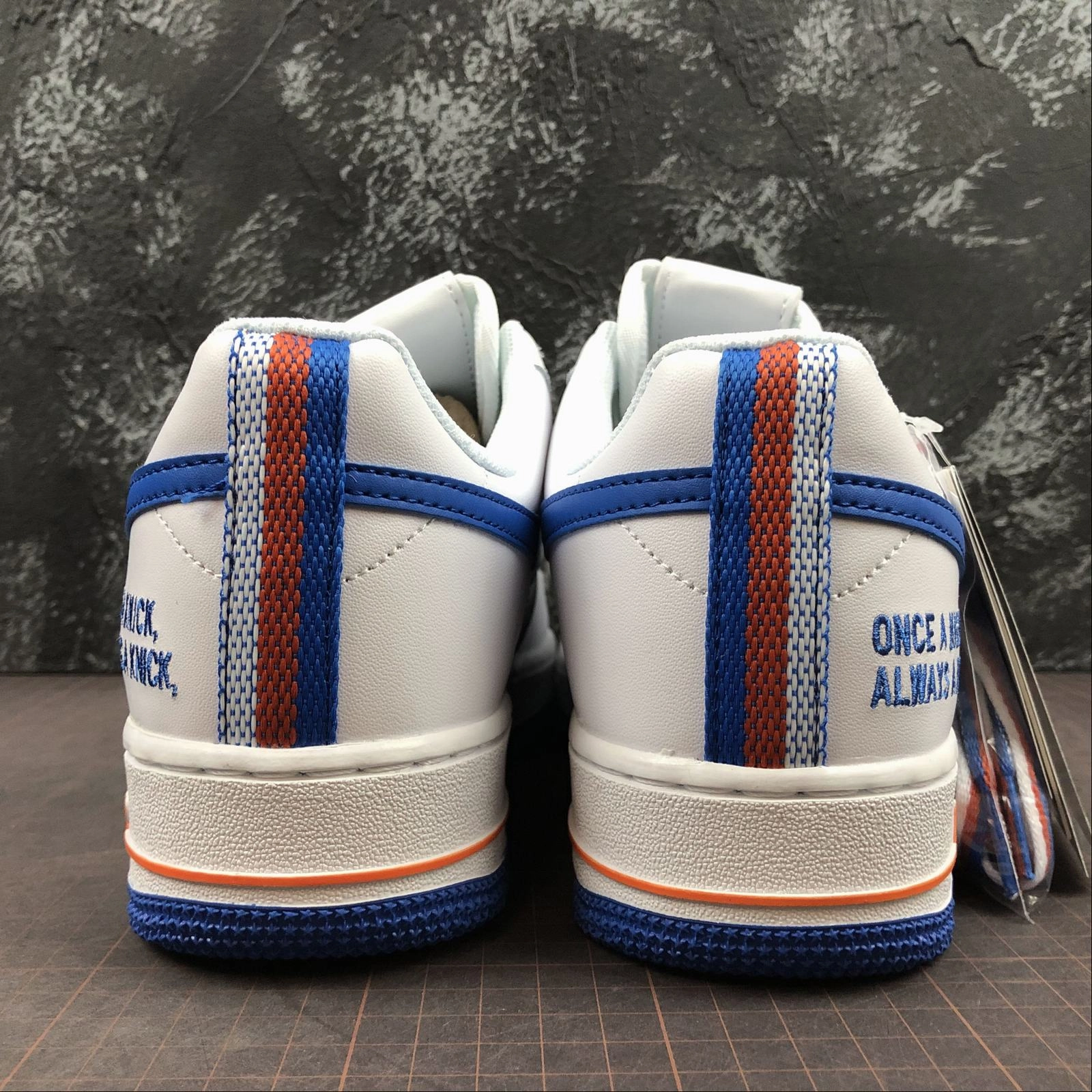 Air Force 1 07 Low TXT New York Knicks BQ5361 063 Simple Walk
