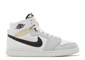 Multi-functional breathability Air Jordan 1 AJKO High Black Grey Fog