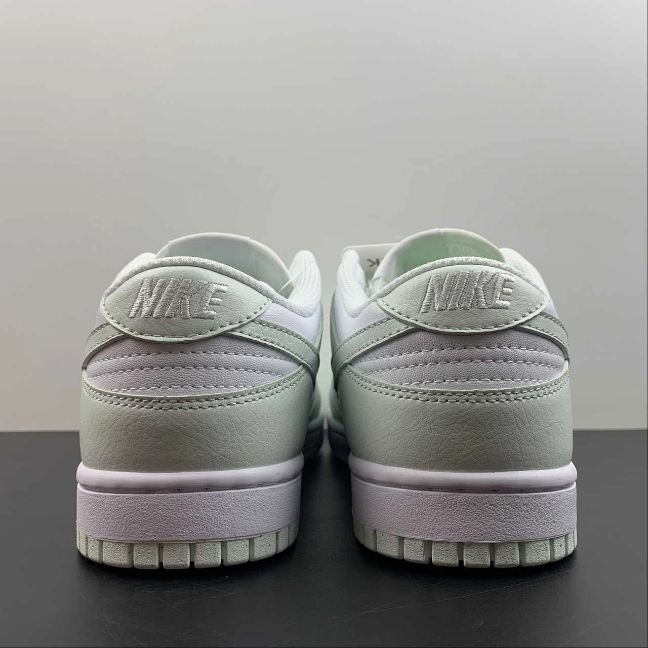 Contoured Footbed Geometry Arch Stabilizer System SB Dunk Low Next Nature White Mint DN1431-102