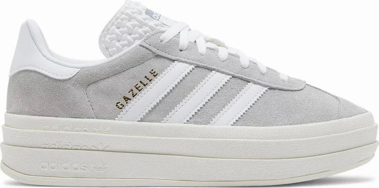 Adidas Gazelle Bold Grey White W Neutral Colors