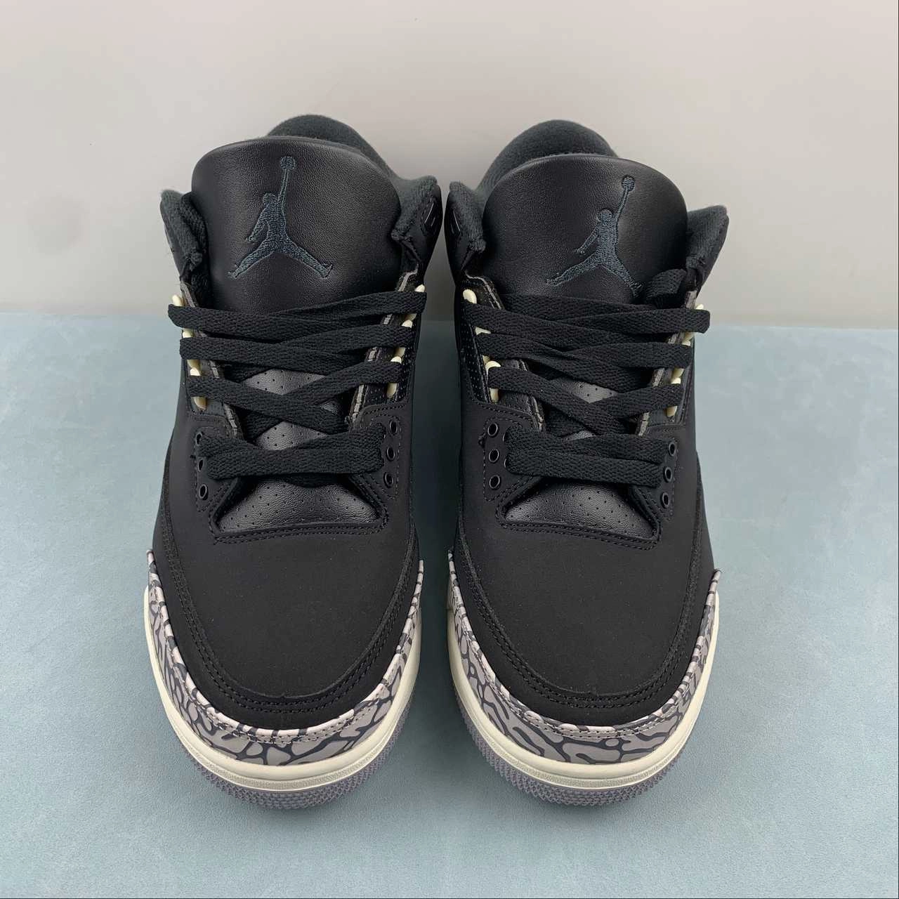 Outdoor shoes Air Jordan 3 Retro Off Noir Black Coconut Milk Gray Cement CK9246-001