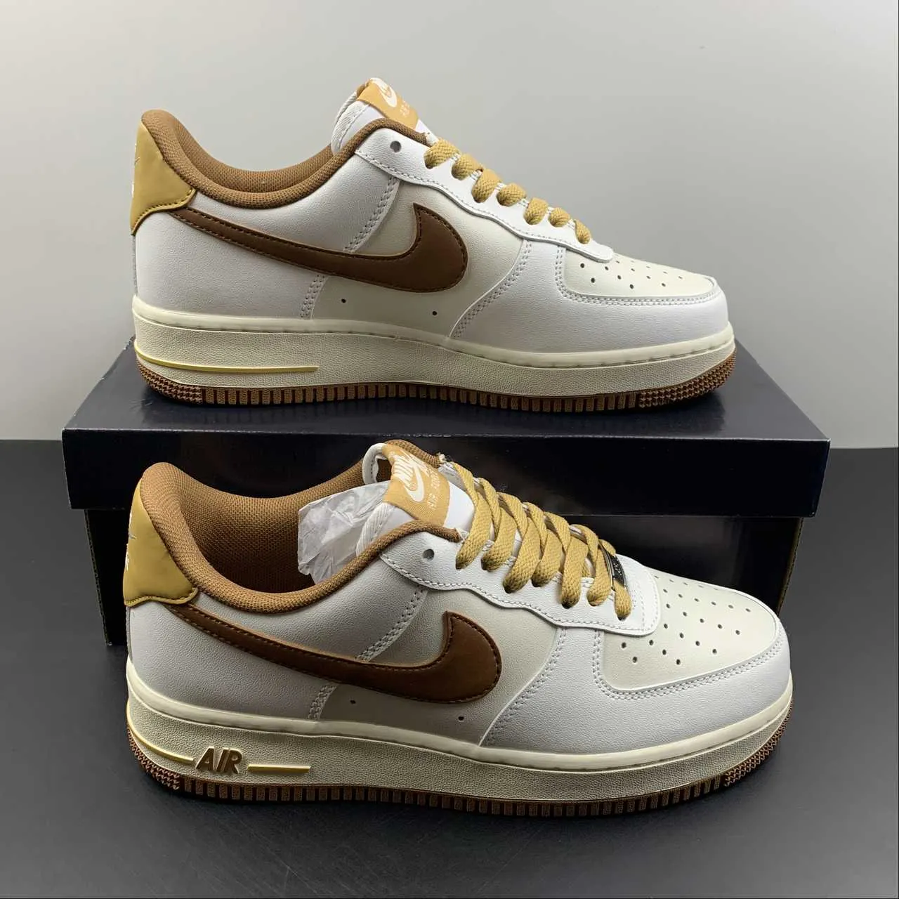 Air Force 1 07 Low Badam Brown White YY3188-103 Blossom Hike
