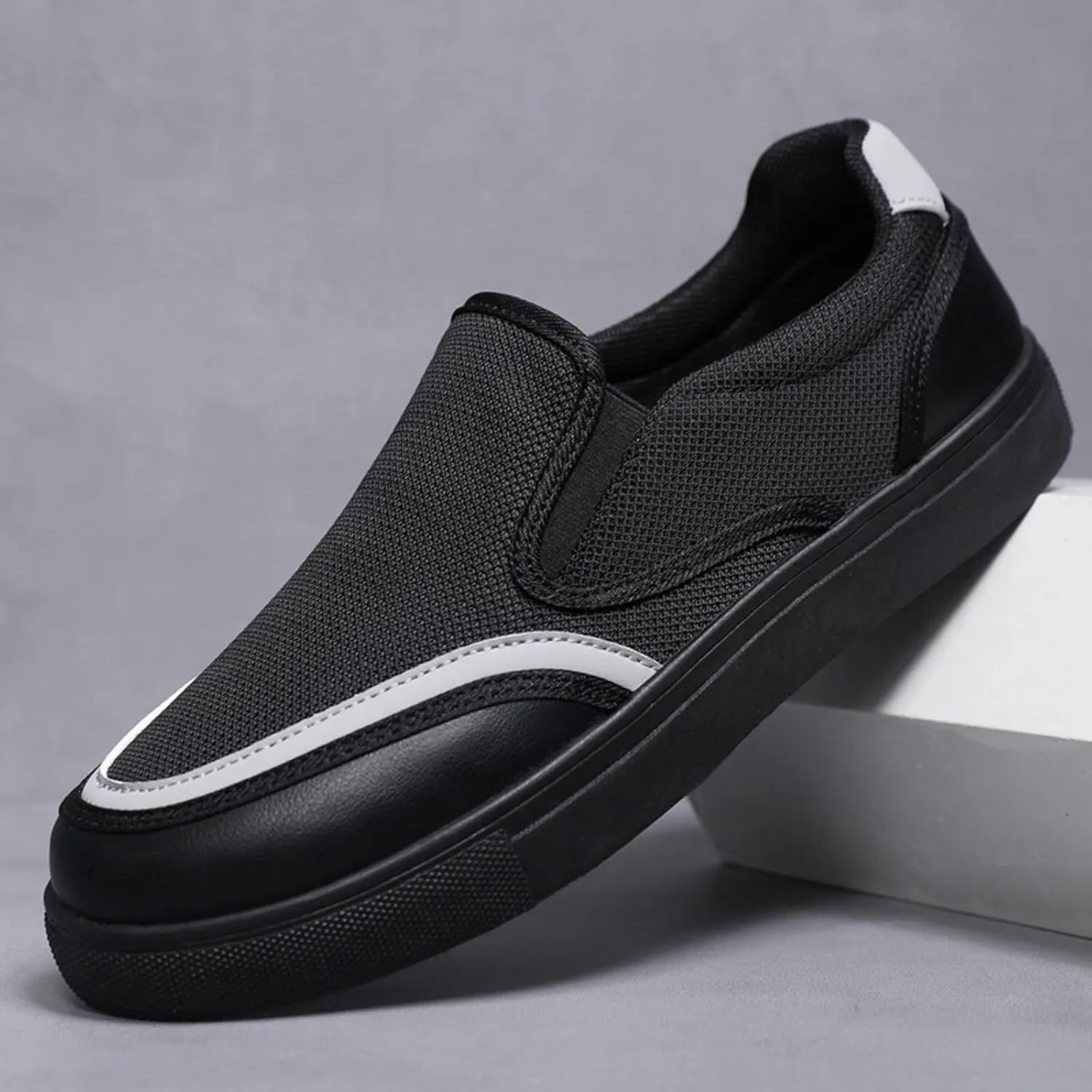 Arch Support Hiking Shoes for Men Lightweight Sport Gym Jogging Walking Sneaker Business Casual Versatile Shoes