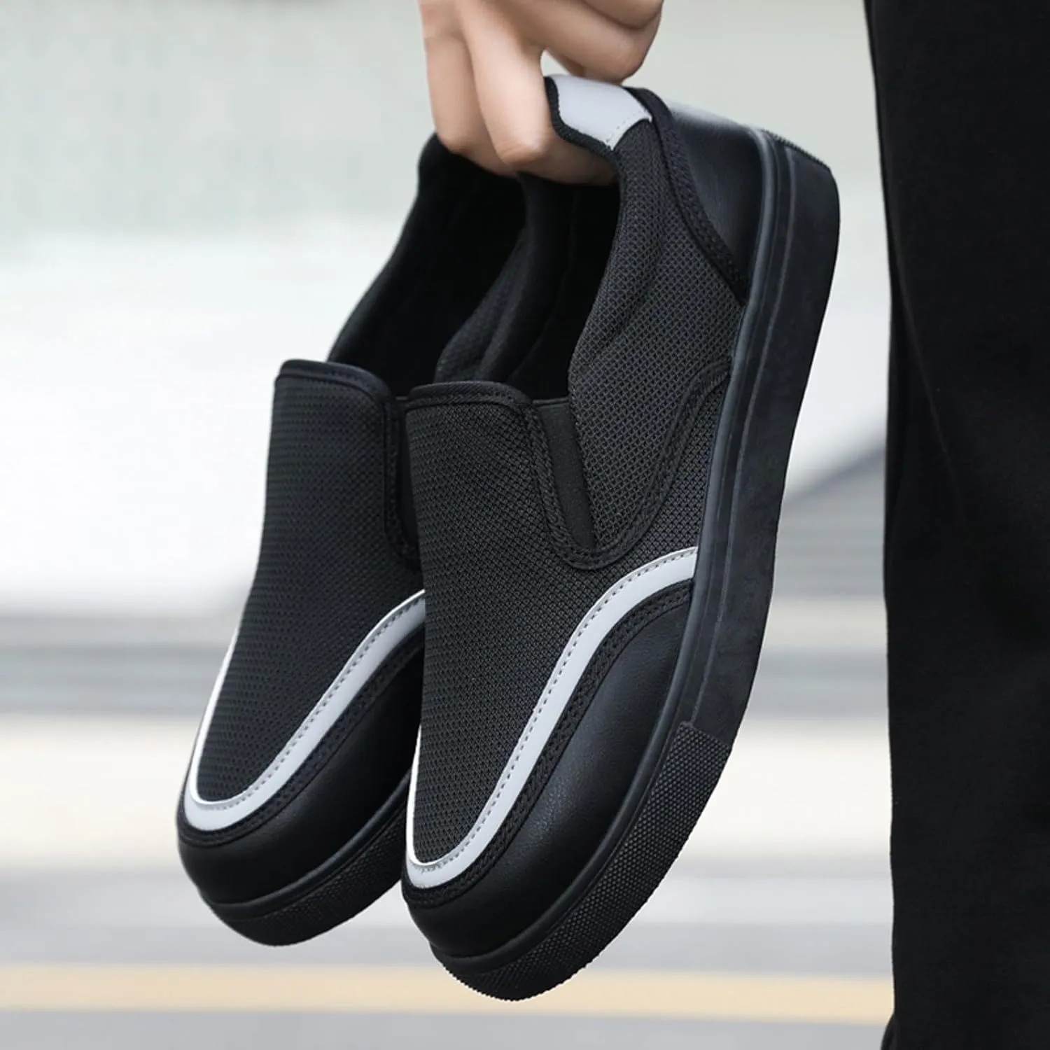 Arch Support Hiking Shoes for Men Lightweight Sport Gym Jogging Walking Sneaker Business Casual Versatile Shoes