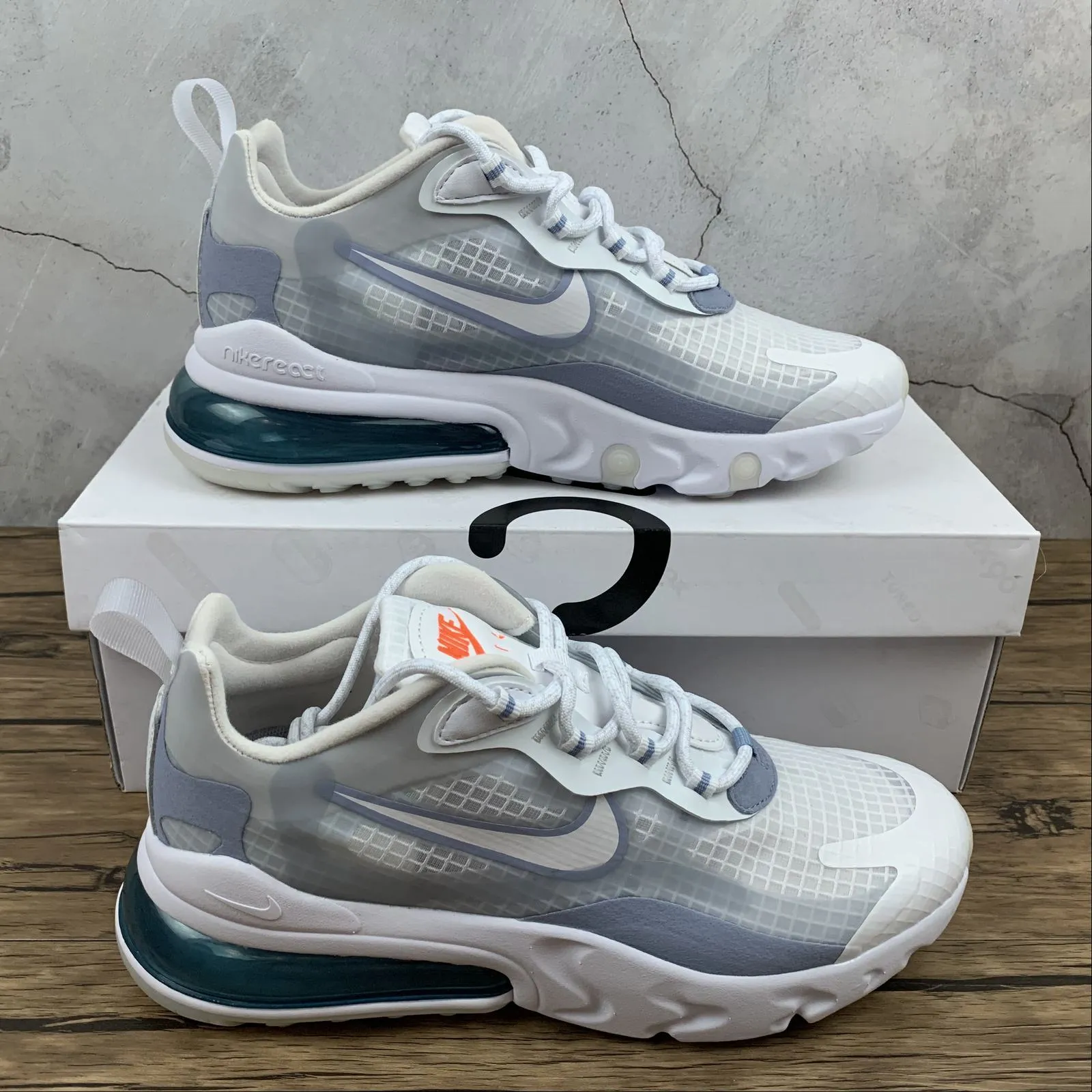 Air Max 270 React SE White White-Pure Platinum CT1265-100 High Top Design marathoners' shoes