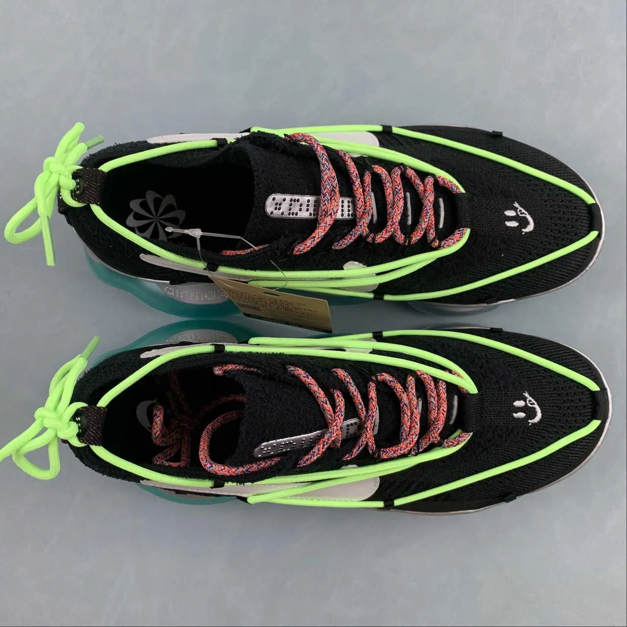 Air Max Scorpion FK Black Green Blue Silver FN8884-013 running for fun