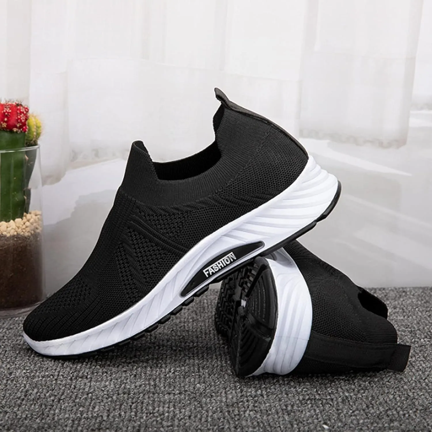 Arch Support Sports Shoes for Men Lightweight Sport Gym Jogging Walking Sneaker Business Casual Versatile Shoes