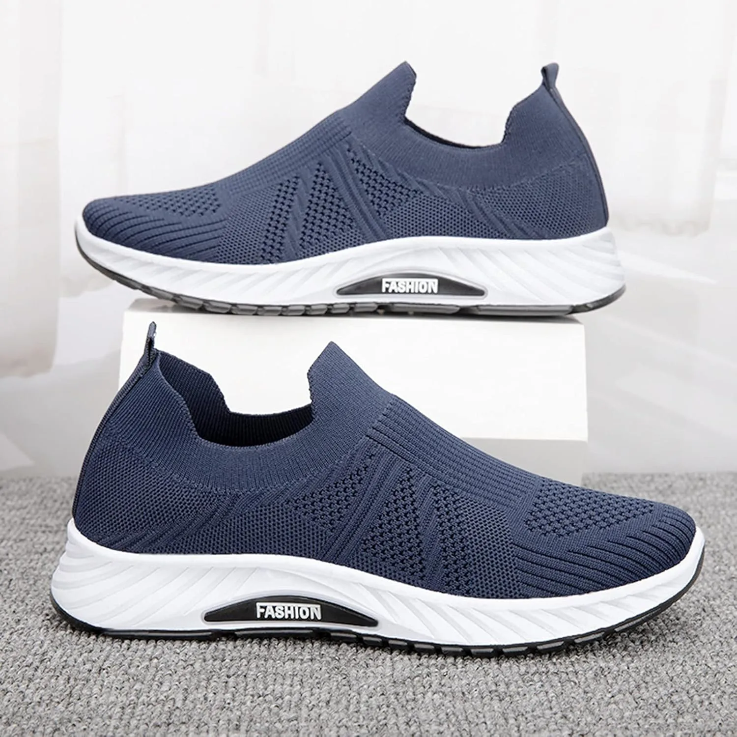 Arch Support Sports Shoes for Men Lightweight Sport Gym Jogging Walking Sneaker Business Casual Versatile Shoes