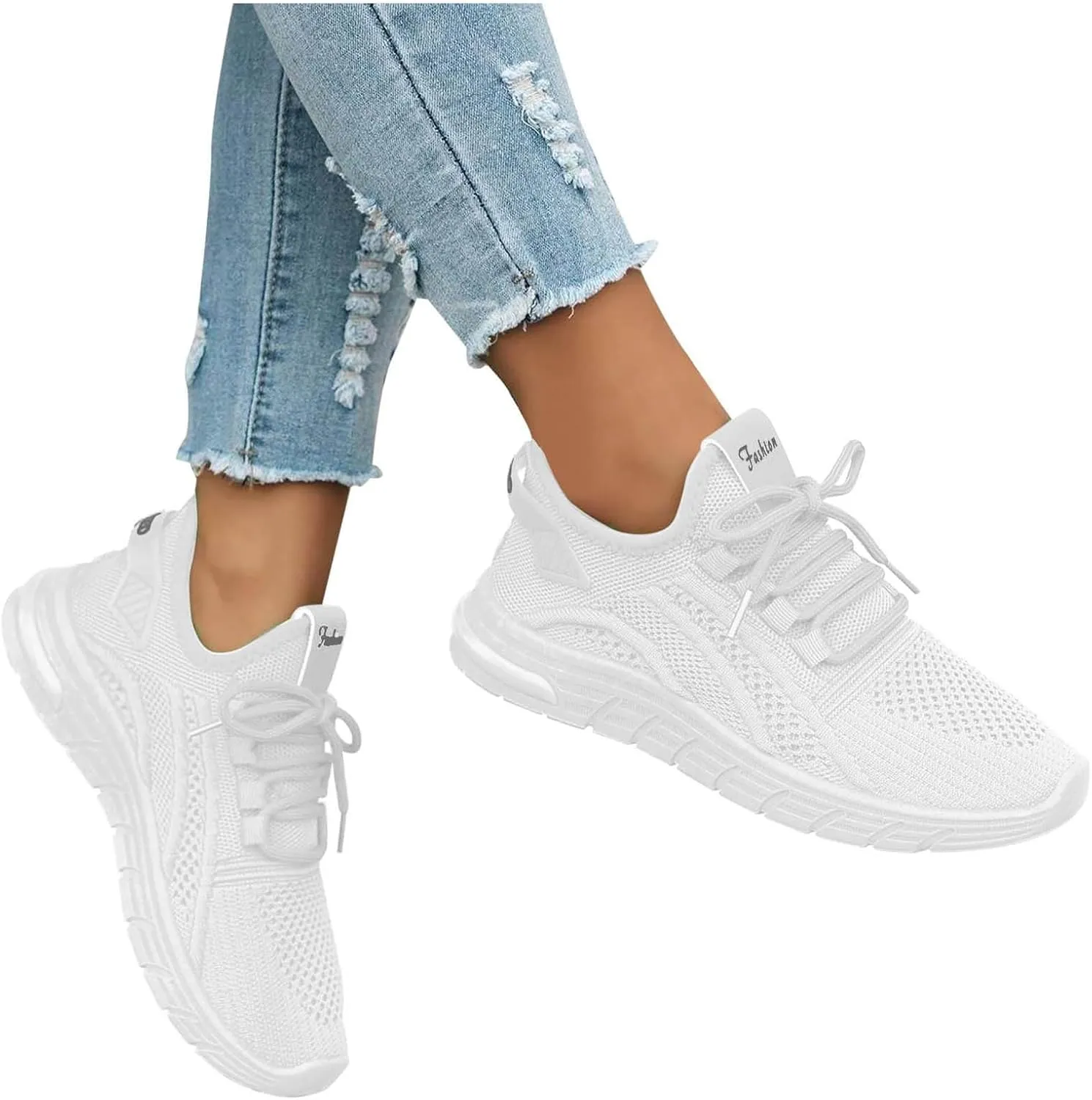 Arch Support Versatile Sneakers for Women Non Slip Athletic Fashion Casual Sneakers Minimalist Zero Drop Shoe