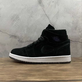 Air Jordan 1 High Zoom Comfort Black Court Purple Hot Punch Green Glow CT0978-005 Slip-resistant look Work Day Fit
