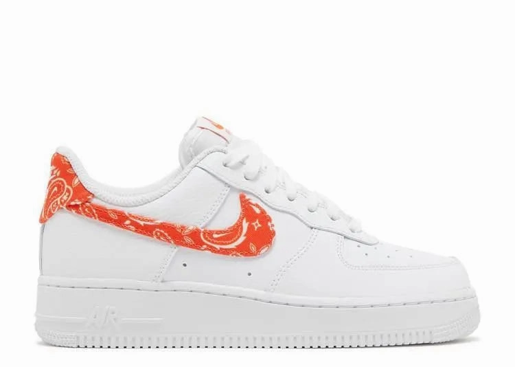 Nike Air Force 1 Rush Orange Paisley (W) Flexibility Boost