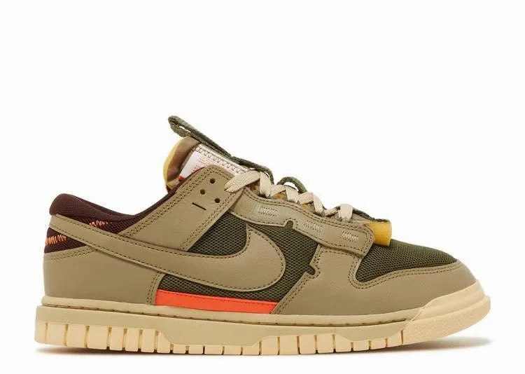 Memory Foam Insole Layer Dynamic Motion Nike Dunk Low Jumbo Olive
