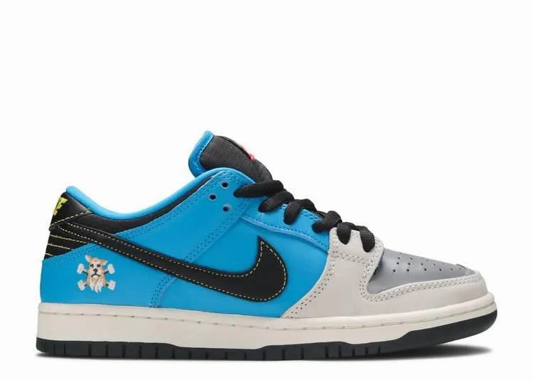 Nike SB Dunk Low Instant Skateboards Comfortable toe box Motion Flow