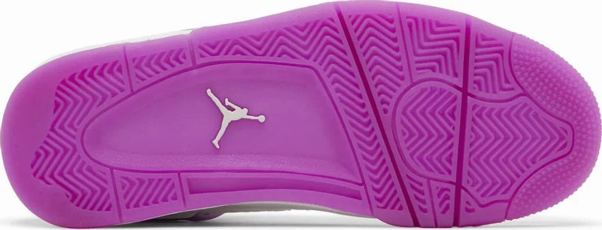 Jumping Support Nike Jordan 4 Hyper Violet GS