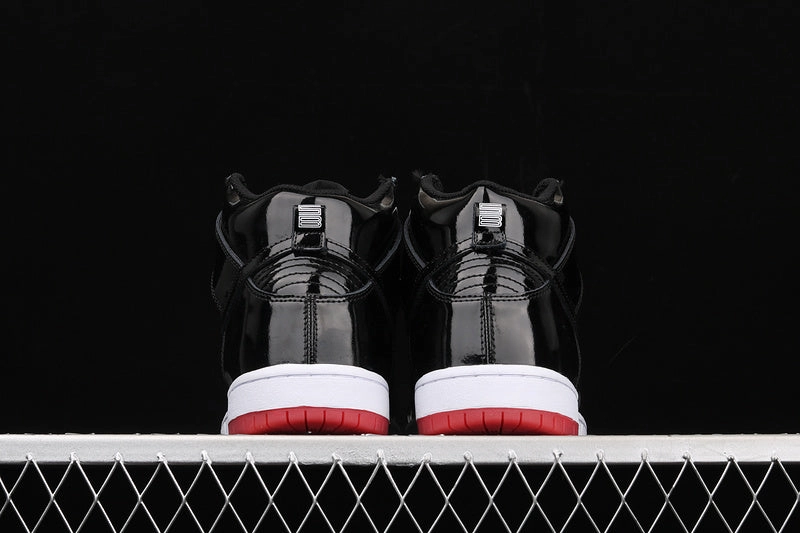 Dunk High Premium SB Black Red AJ7730-001 StainResistant