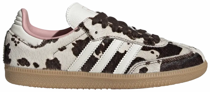 daily runner Pavement Ready Adidas Samba OG Cow Print W