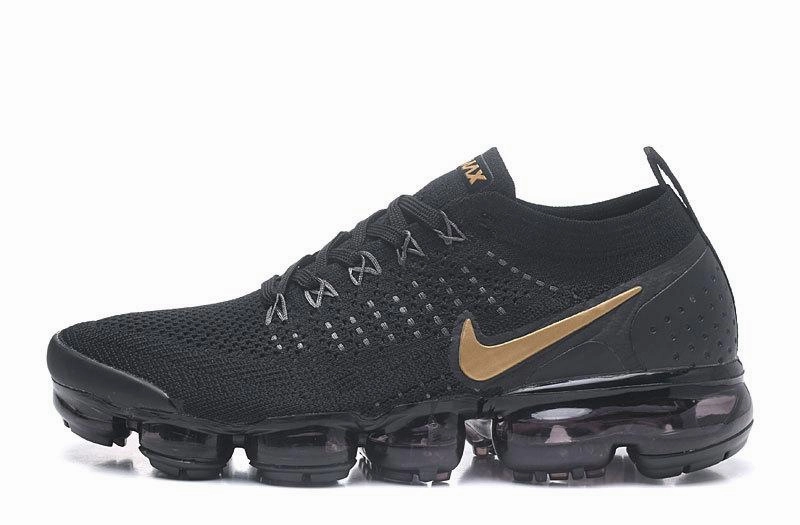 Hydrophobic Fabric Treatment Air VaporMax Flyknit 2.0 Black Gold 942842-203