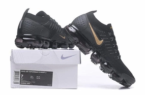 Unbeatable comfort Textured Outsole Pattern Air VaporMax Flyknit 2.0 Black Gold 942842-203