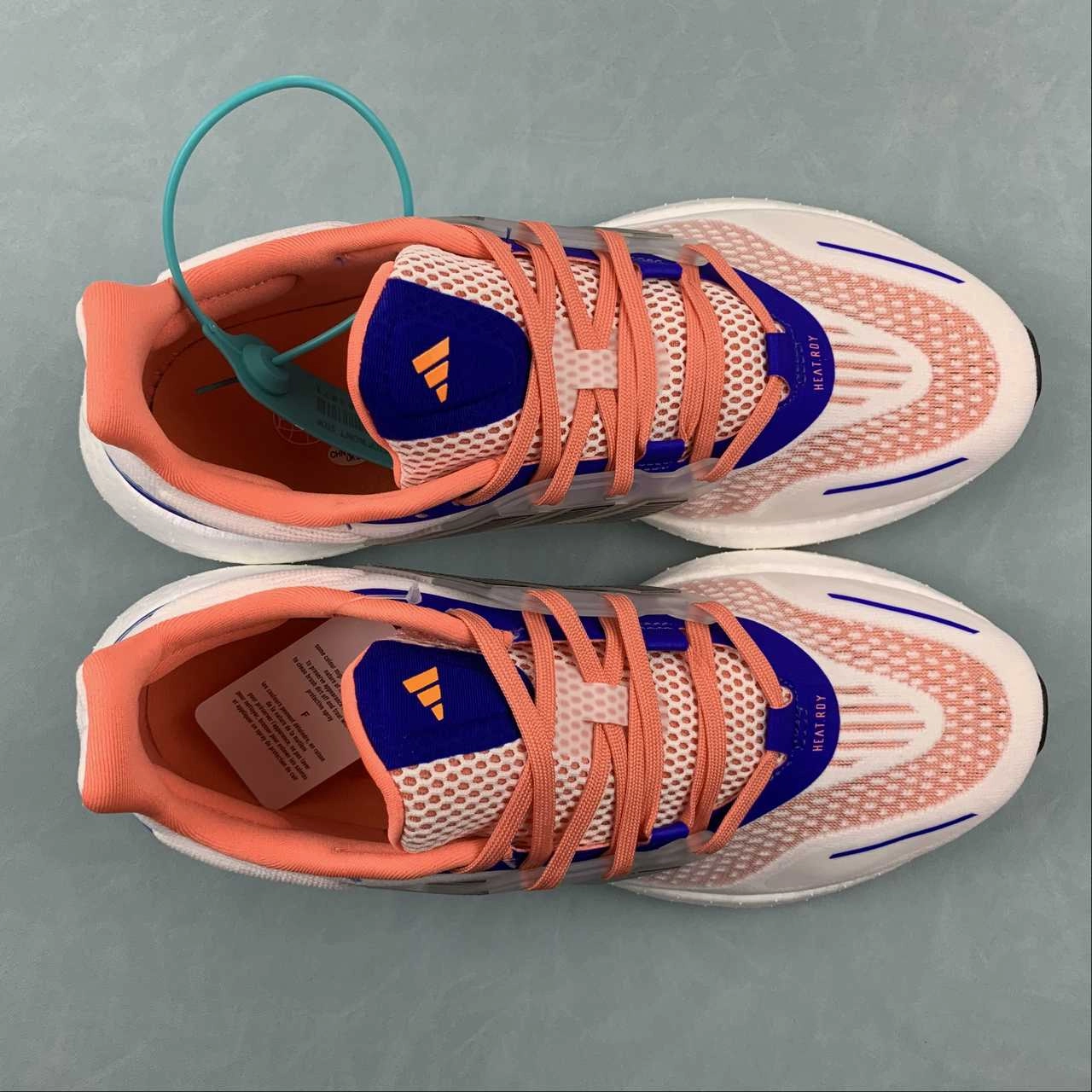 Adidas PureBoost 22 Heat.RDY Cloud White Night Metallic Lucid Blue GY4706 Comfort - fit