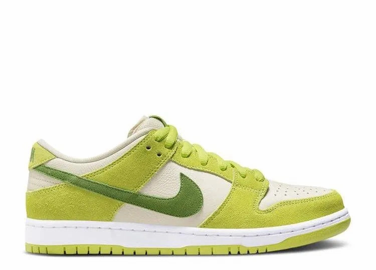 Pressure Zoned Cushioning Durable Lacing Nike SB Dunk Low Green Apple