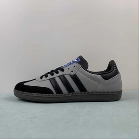 Adidas SAMBA OG Black Gray B75807 Subway Go Durable Material