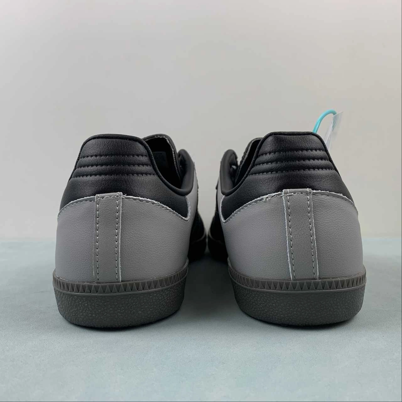 Adidas SAMBA OG Black Gray B75807 Slide Step