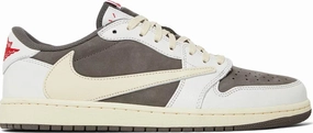 Compact anti - blister shoes Nike Jordan 1 Low x Travis Scott Reverse Mocha