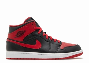 Air Jordan 1 Mid Alternate Bred Chic Wear Fast Fit