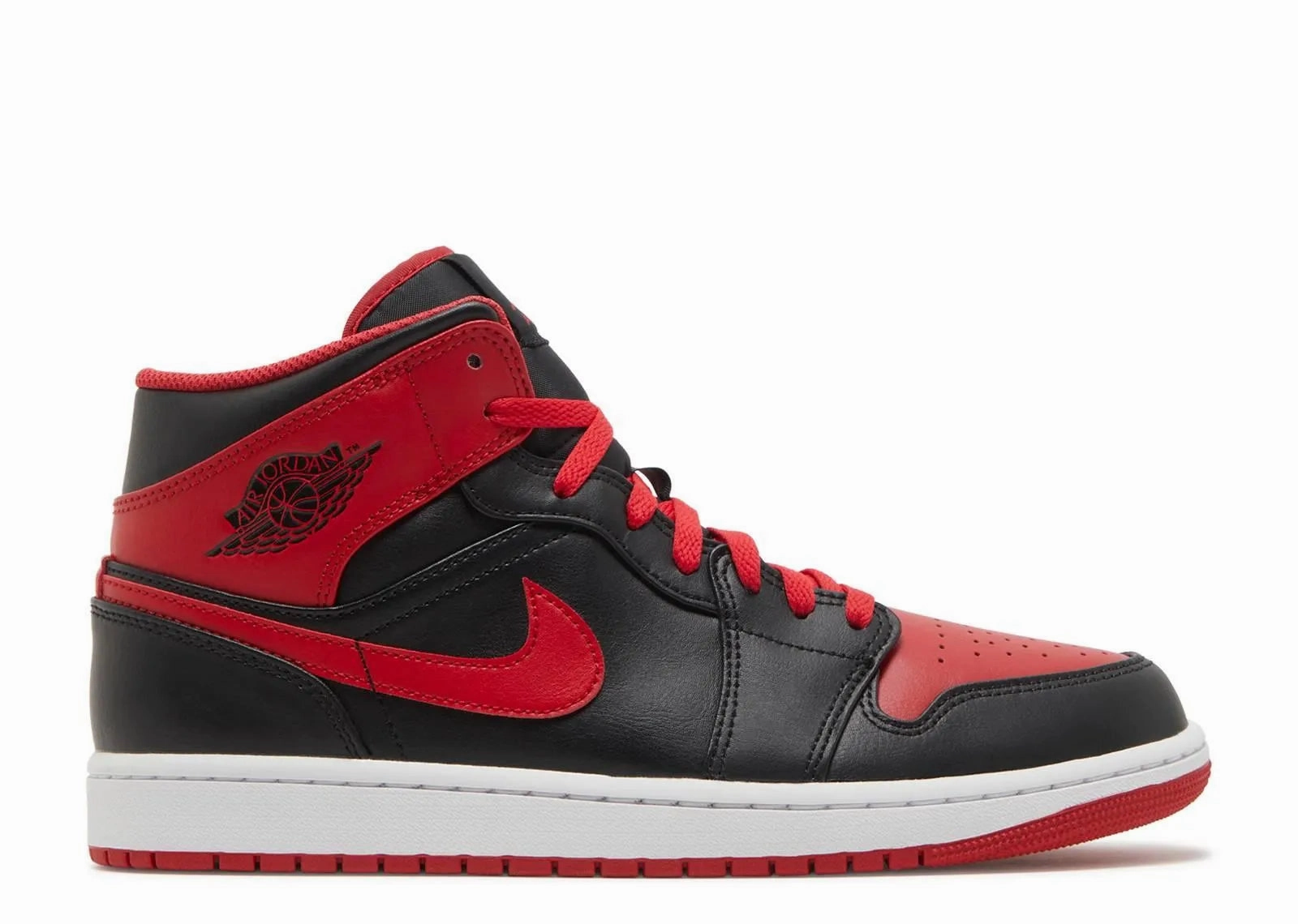 Breath Walk Air Jordan 1 Mid Alternate Bred