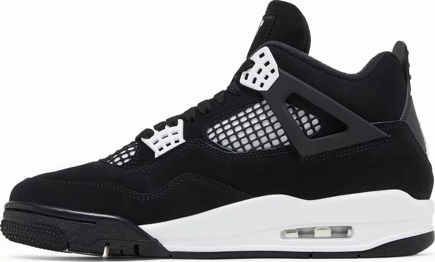 Slim Comfort Rigidity Control Nike Jordan 4 White Thunder