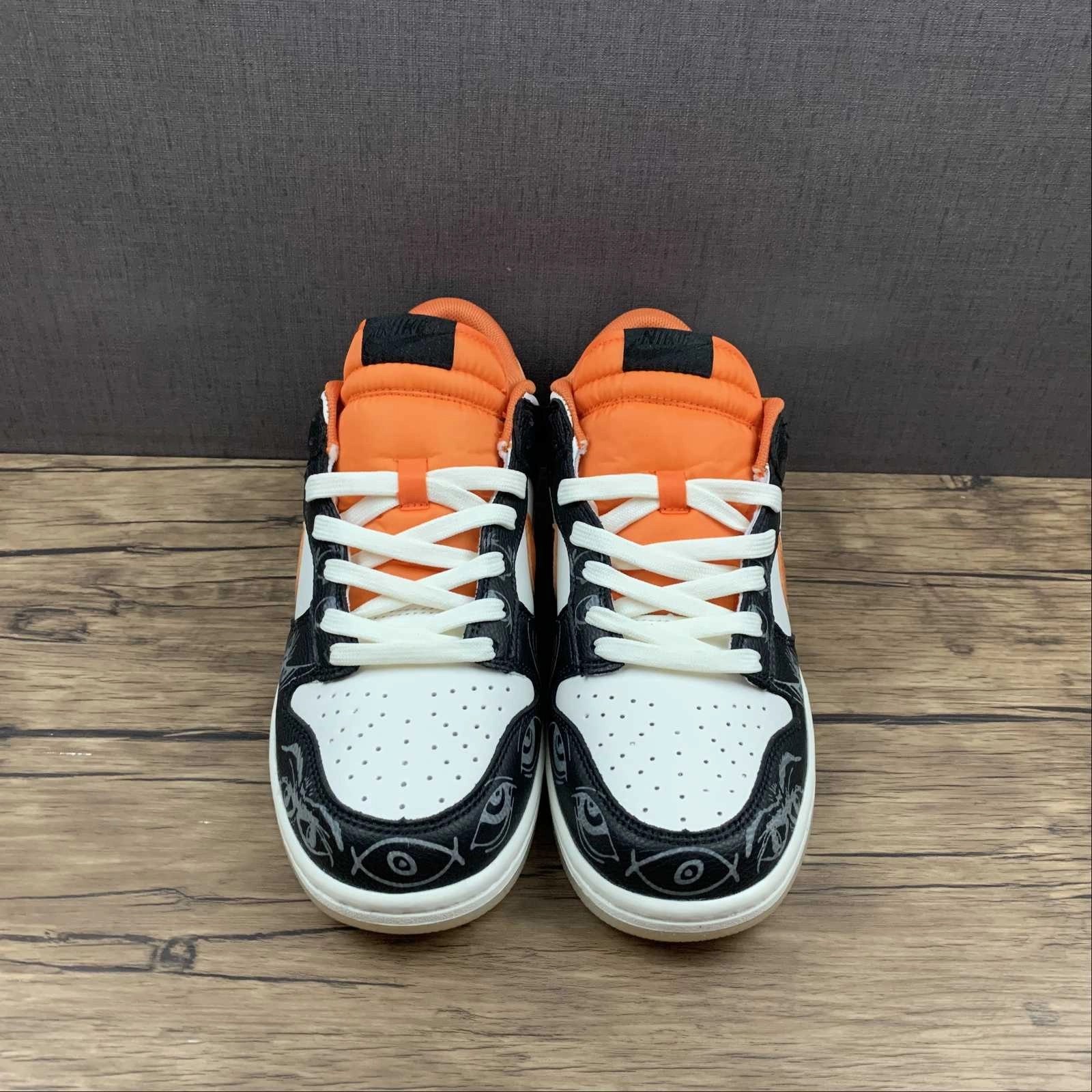 SB Dunk Low PRM Halloween Sail Starfish Black DD3357-100 Heel Stabilizer