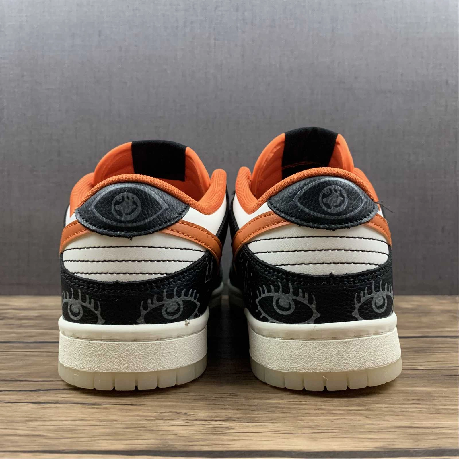 SB Dunk Low PRM Halloween Sail Starfish Black DD3357-100 Adaptive Lacing Mechanism Walk Flow