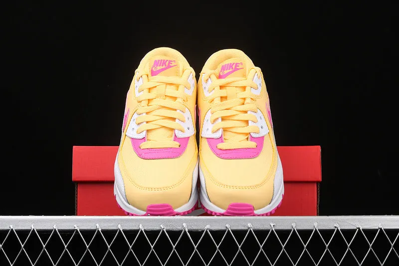 Air Max 90 Yellow Pink White 325213-702 hunting shoes